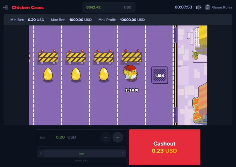 Chicken Cross demo